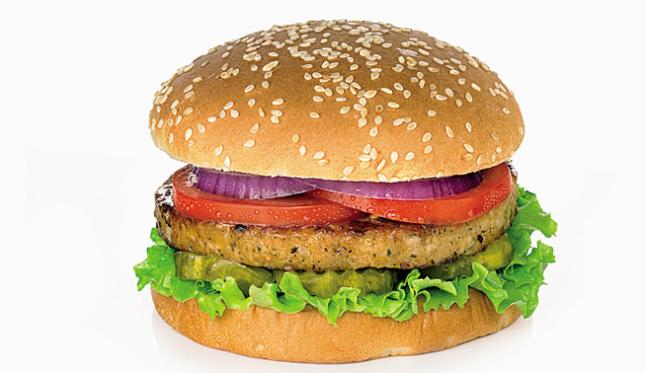 Las hamburguesas vegetales hicieron que los comensales se sintieran más llenos que la carne