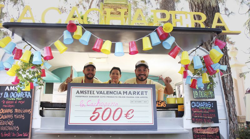 La Cachapera gana el Premio al Mejor Maridaje con Cerveza en la segunda edición del AMSTEL VALENCIA MARKET