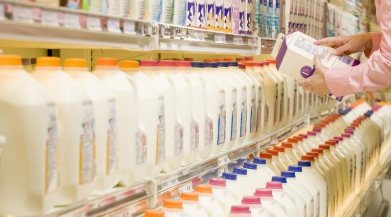 Nuevas etiquetas de la leche