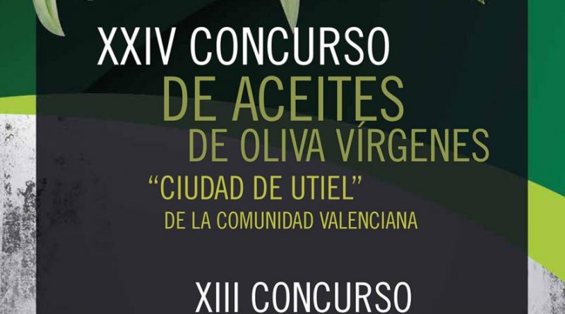 18 cooperativas optan a los premios de los Concursos de Aceite de Oliva Virgen Ciudad de Utiel de la Comunidad Valenciana