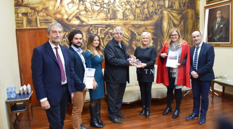 Presentación del consorcio europeo del Camino del Santo Grial en el Ateneo de Valencia