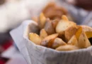 Preparar patatas fritas al microondas