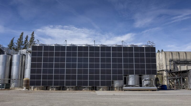 La bodega Raimat estrena con éxito la primera pared solar en depósitos de vinoLa bodega, icono de sostenibilidad, ya obtiene más del 50% de la energía que consume de fuentes renovables