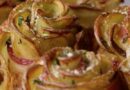 Rosas de patata al horno: una guarnición fácil y vistosa para acompañar la carne